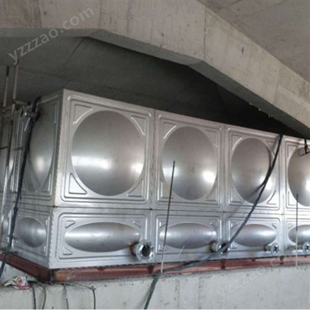 泰岳不锈钢保温水箱 组合式消防储水箱 圆形保温不锈钢水箱 304不锈钢饮用水箱