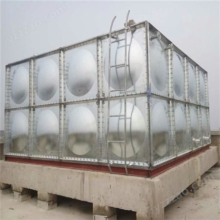 泰岳玻璃钢生活水箱 消防玻璃钢水箱 方形玻璃钢水箱 热镀锌生活水箱