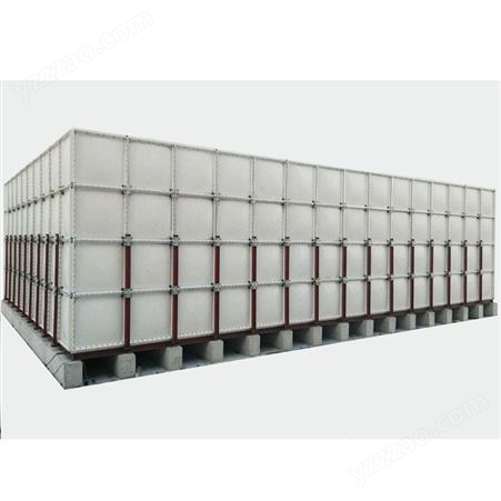 玻璃钢SMC水箱 消防玻璃钢水箱 方形玻璃钢水箱 搪瓷水箱