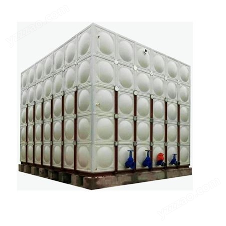 泰岳玻璃钢人防水箱 方形玻璃钢水箱 消防玻璃钢水箱 组合式玻璃钢水箱