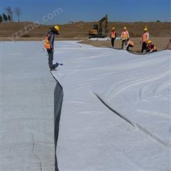 供应垃圾填埋场用防水毯 GCL钠基膨润土防水毯 针刺覆膜型防水毯