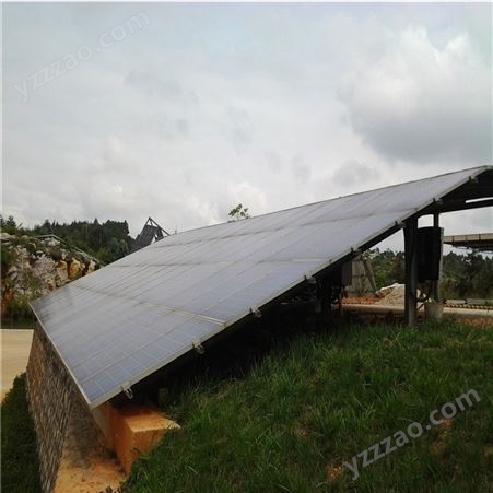 家用屋顶太阳能光伏发电 家庭分布式并网系统 云南大型光伏电站户外并网发电