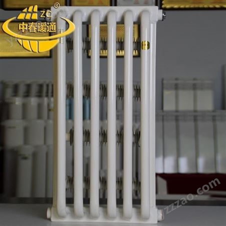 钢制弧形管三柱散热器 YGH-III-600 钢制弧三柱暖气片