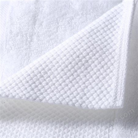 五星级酒店毛巾定制 16支螺旋铂金缎方巾浴巾耐洗耐用 生产批发