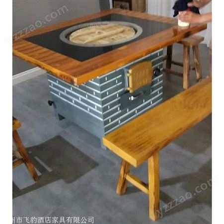 长期批发小灶台铁锅炖 铁锅炖灶台桌工厂
