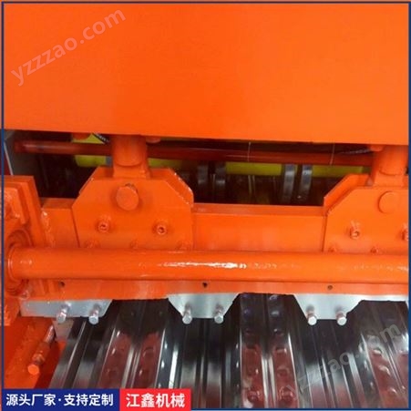江鑫全自动楼承板设备  供应镀锌钢构楼承板压瓦机