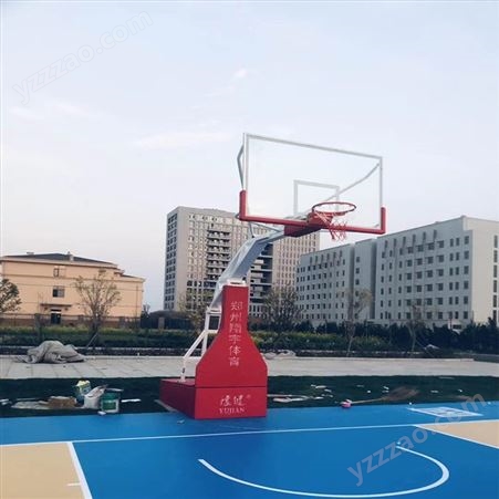 翔宇篮球架安装 可移动篮球架 室内箱体篮球架 体育馆箱体篮球架