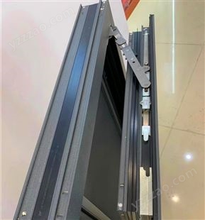 天津滨海新区（塘沽）80系列断桥铝金刚网一体系统窗