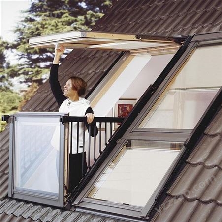 天津铝包木天窗，斜屋顶铝包木天窗