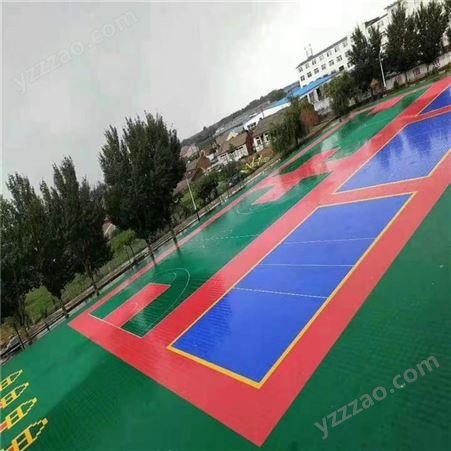 湘冠球场悬浮地板安装 冕宁菱形悬浮地板