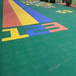 山阳篮球场悬浮地板 PVC工业抗压地板