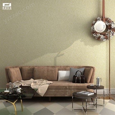 现代简约素色纯色墙布 防水高精密提花无缝壁布 雅赫软装 可定制